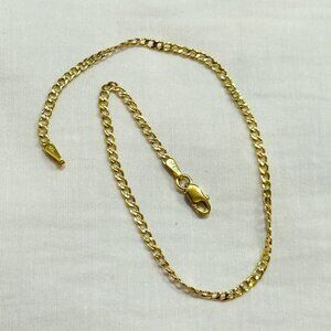 10k Gold Cuban Bracelet - NWOT